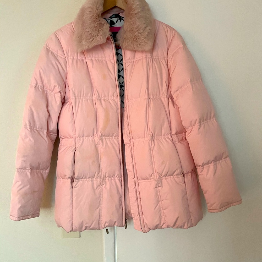 Super cute pink skiing jacket